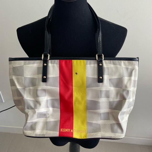 Kate Spade ♠️ Darcel New York I 👁 Love ❤️ Tote Bag - Picture 2 of 5